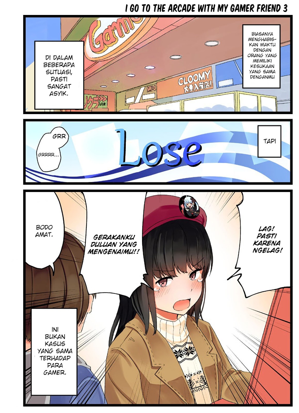 Hanging Out with a Gamer Girl Chapter 04 Gambar 2